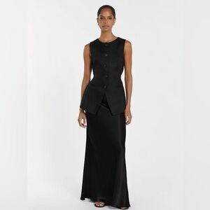 DISSH Black Maxi Skirt NWT
